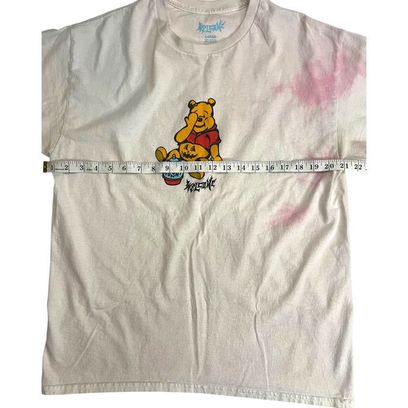Winnie the Pooh Halloween Pumpkin T-Shirt by Welcome Skateboards Tee Size Large - Picture 9 of 10